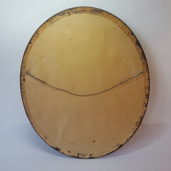 Vintage Petit Point Framed Artwork Indigenous Native American Man Woman Canadian - Picture 6 of 16